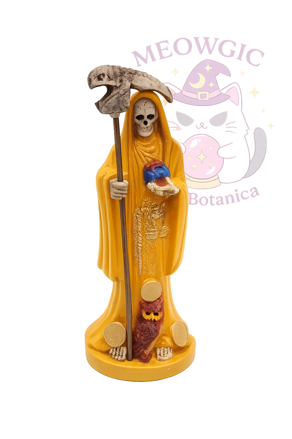 💛 Yellow Santa Muerte (15inch)