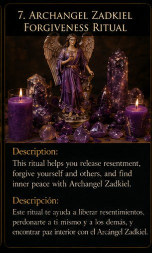 Archangel Zadkiel Forgiveness Ritual | Ritual de Perdón con el Arcángel Zadkiel