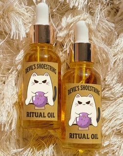 "DEVILS SHOESTRING RITUAL OIL" " ACEITE CINTAS DEL DIABLO"
