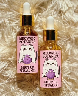 " SHUT UP RITUAL OIL"