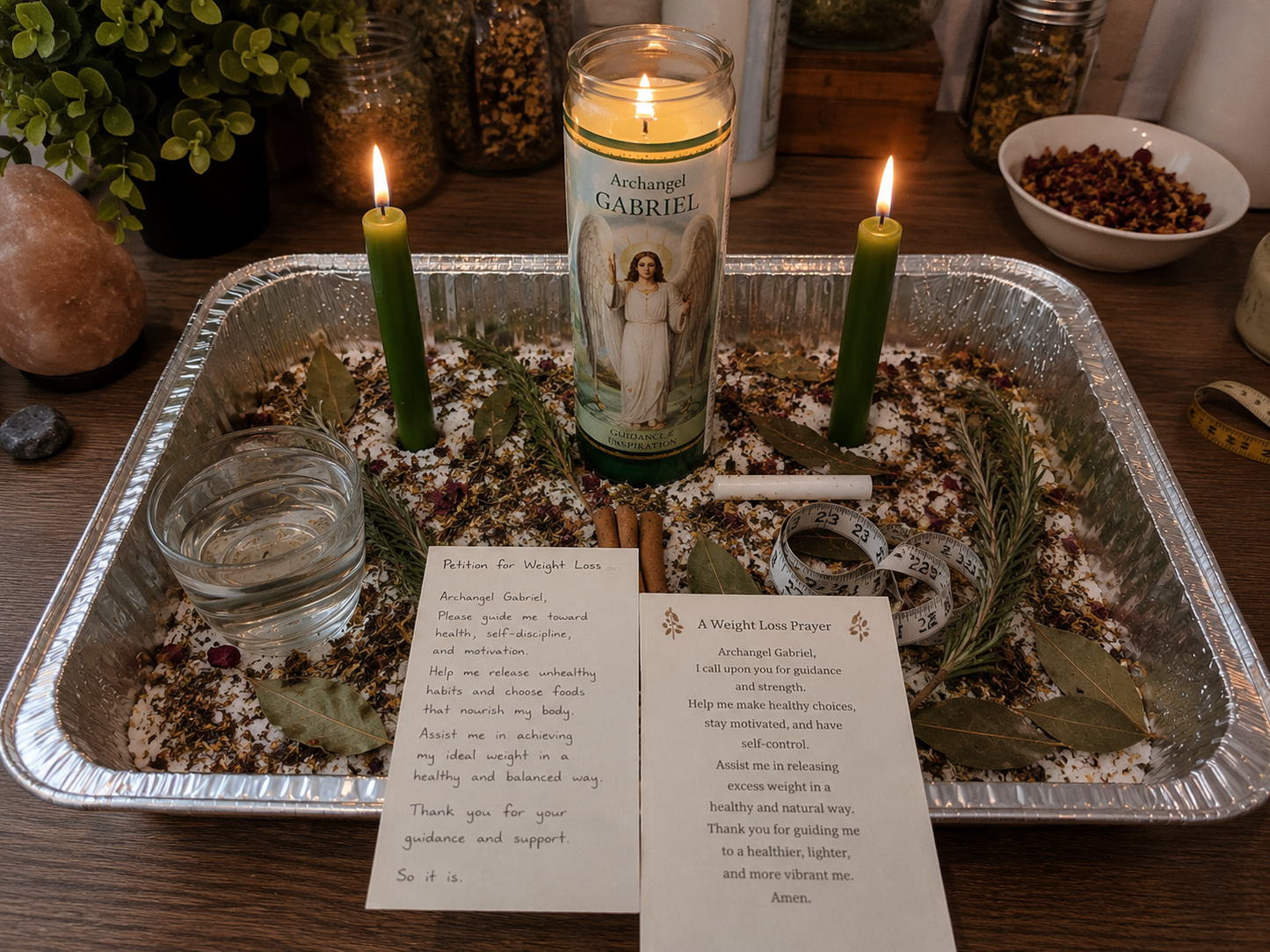 " WEIGHT LOSS RITUAL " "PÉRDIDA DE PESO"