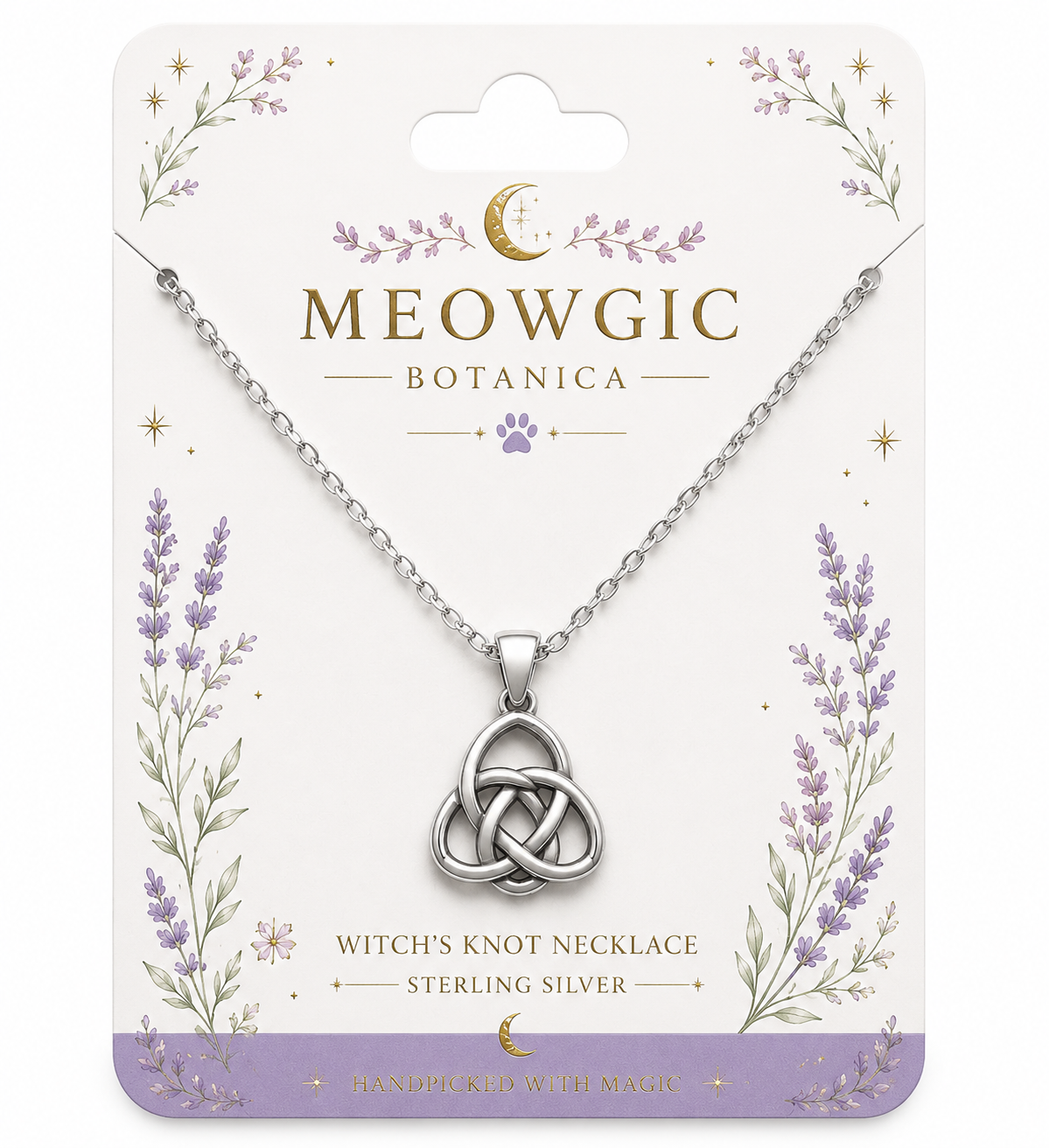 “The Witch's Knot in 925 STERLING SILVER 🤌”                   “El Nudo de la Bruja en PLATA DE LEY 925 🤌✨”