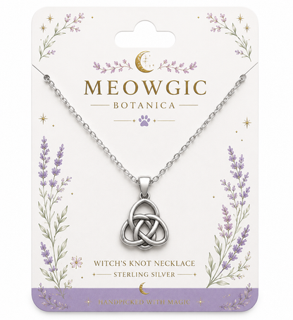 “The Witch's Knot in 925 STERLING SILVER 🤌”                   “El Nudo de la Bruja en PLATA DE LEY 925 🤌✨”