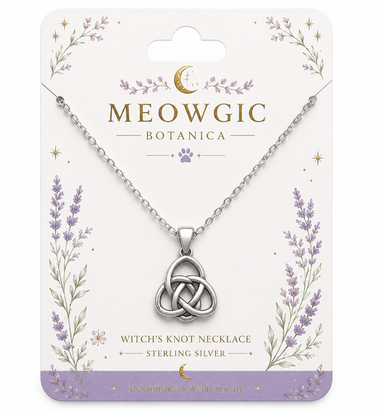 “The Witch's Knot in 925 STERLING SILVER 🤌”                   “El Nudo de la Bruja en PLATA DE LEY 925 🤌✨”