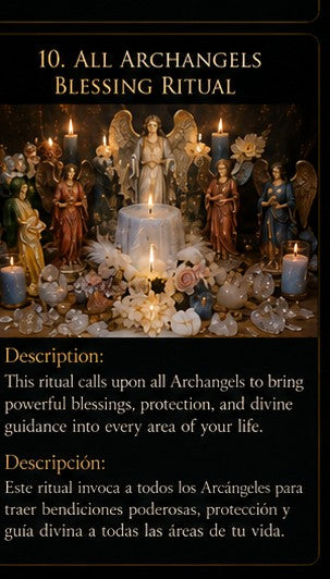 All Archangels Grand Blessings Ritual | Ritual de Grandes Bendiciones con Todos los Arcángeles