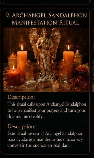 Archangel Sandalphon Prayer & Grounding Ritual | Ritual de Oración y Arraigo con el Arcángel Sandalfon