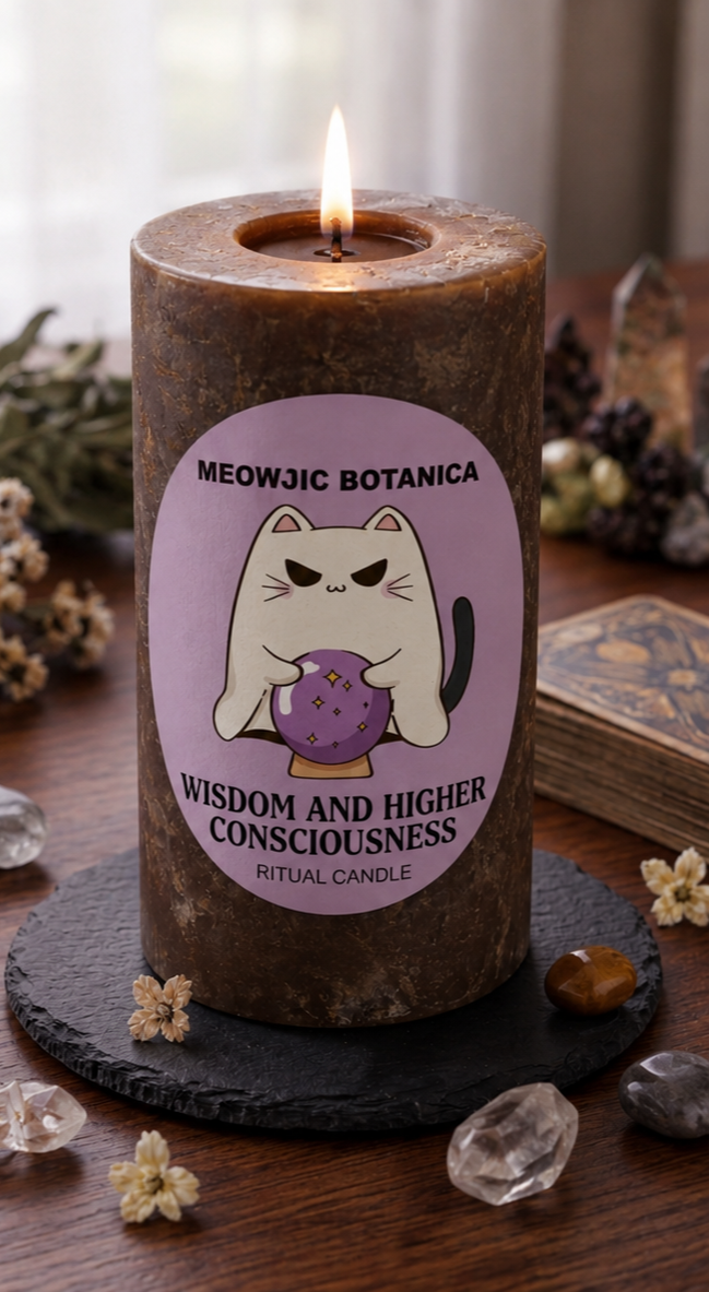 " DRESSED & RITUALIZED 🤎 Brown Candle — Stability, Grounding &amp; Home Energy"  "VELON PREPARADO🤎 Vela Marrón — Estabilidad, Armonía y Energía de Hogar"