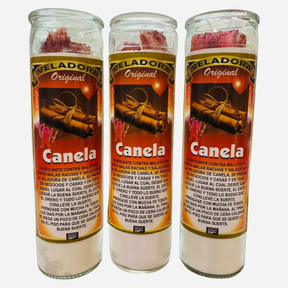 (2) Canela Fixed Candle | Veladora de Canela Preparada