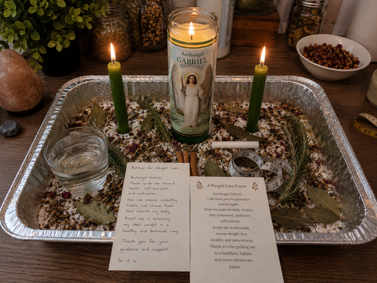 " WEIGHT LOSS RITUAL " "PÉRDIDA DE PESO"